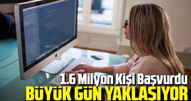 KPSS Lisans Oturumlarına 1.6 Milyon Kişi Başvurdu