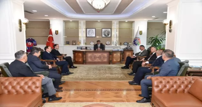 KTSO Yönetim Kurulu Vali Gürel'i ziyaret etti