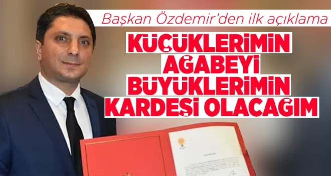 Küçüklerimin ağabeyi Büyüklerimin kardeşi olacağım