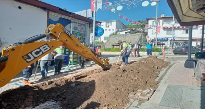 Küre’de doğal gaz çalışmaları devam ediyor