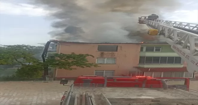 Ladik’te evde çıkan yangın hasara yol açtı