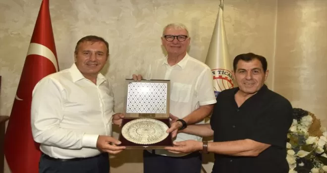 Letonya’nın Ankara Büyükelçisi Vaivars’tan TTSO’ya ziyaret