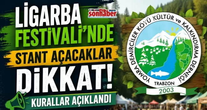LİGARBA Festivali’nde Stant Açacaklar Dikkat! Kurallar Açıklandı