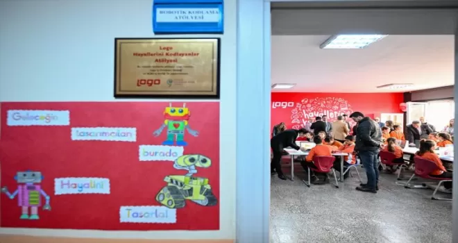 Logo Yazılım, Sasalı İlkokulu'nda robotik kodlama atölyesi açtı