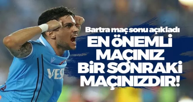 Marc Bartra: Taraftara teşekkürler!