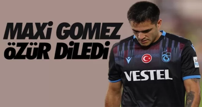 Maxi Gomex taraftarlardan ve camiadan özür diledi