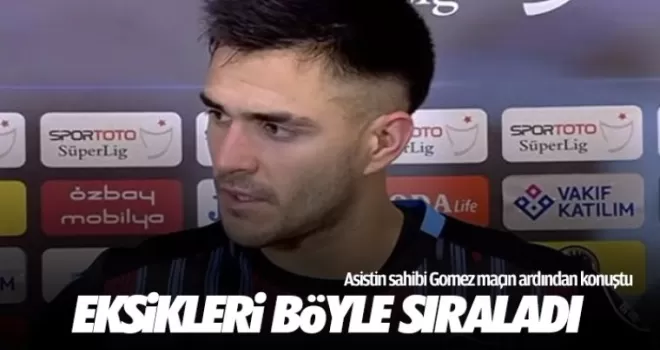 Maxi Gomez beraberliği buna bağladı