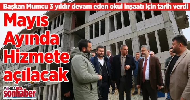 Mayıs Ayında Hizmete açılacak