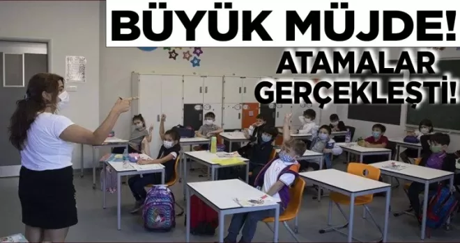 MEB’den Öğretmenlere Büyük Müjde! Mazeret Atamaları Gerçekleştirildi