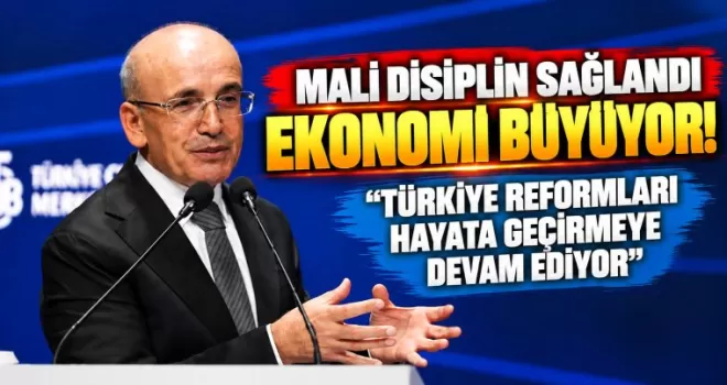 Mehmet Şimşek: Mali disiplin sağlandı