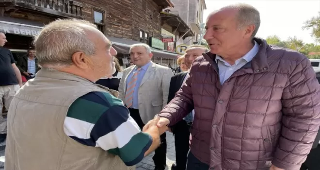 Memleket Partisi Genel Başkanı İnce, Bartın'da konuştu:
