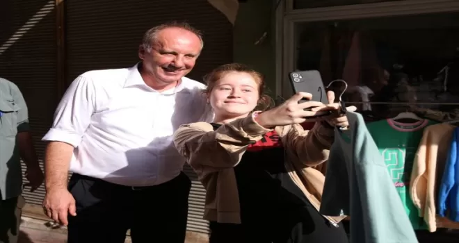 Memleket Partisi Genel Başkanı İnce, Giresun'da bazı ilçeleri ziyaret etti