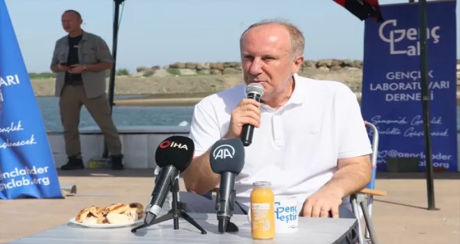 Memleket Partisi Genel Başkanı İnce, Samsun'da gençlerle buluştu: