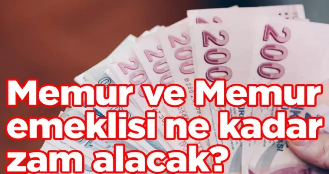 Memur ve Memur emeklisi ne kadar zam alacak? İşte sorunun cevabı...