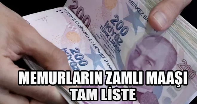 Memurların zam oranı belli oldu!
