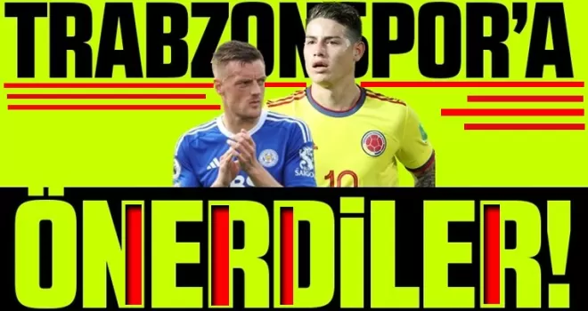 Menajerlerden James Rodriguez, Jamie Vardy önerisi