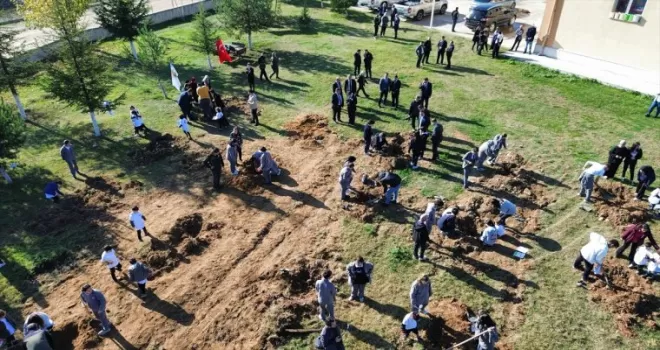 Mengen’de 100 fidan toprakla buluşturuldu