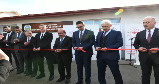 Mengen’de peynir üretim tesis törenle açıldı