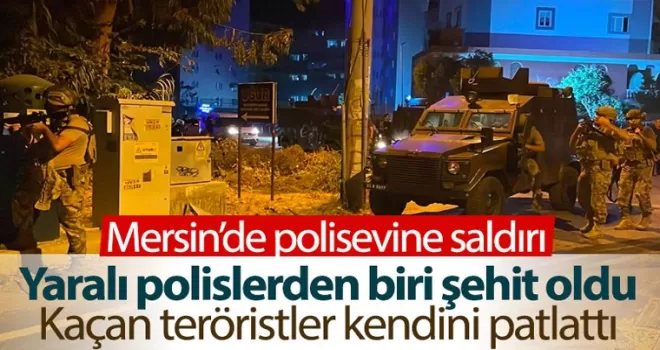 Mersin'de polisevine silahlı saldırı