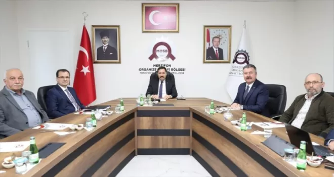 Merzifon OSB Müteşebbis Heyeti Toplantısı yapıldı