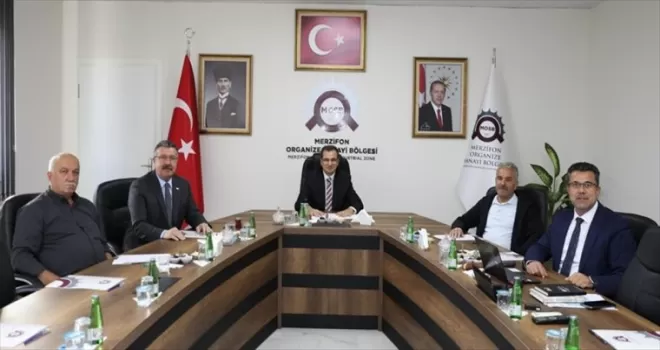 Merzifon OSB Yönetim Kurulu Toplantısı yapıldı