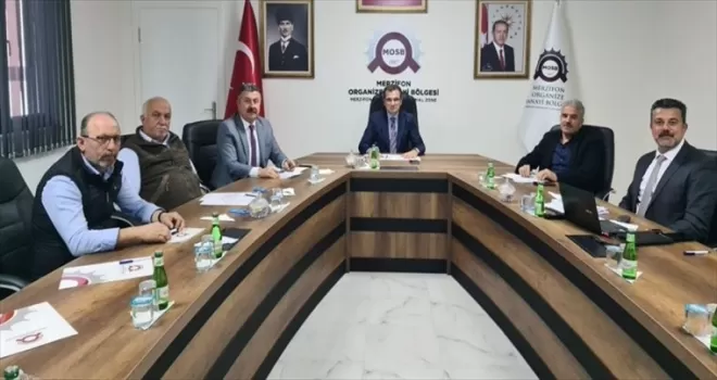 Merzifon OSB Yönetim Kurulu Toplantısı yapıldı