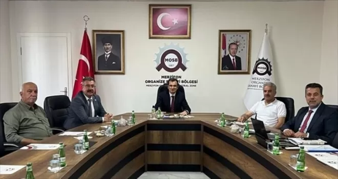 Merzifon OSB Yönetim Kurulu Toplantısı yapıldı