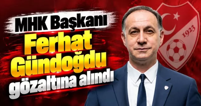 MHK Başkanı Ferhat Gündoğdu gözaltına alındı