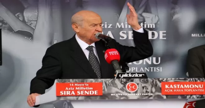 MHP Genel Başkanı Bahçeli, Kastamonu’da konuştu:
