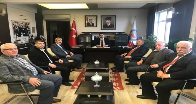 MHP Kavak İlçe Başkanı Gadiş Kaymakam Atar’ı ziyaret etti