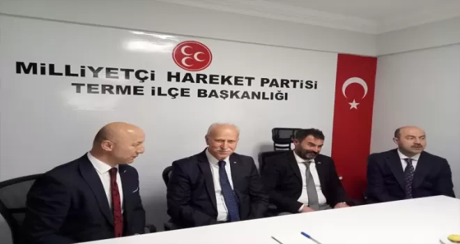 MHP Terme İlçe Başkanlığında bayramlaşma töreni düzenlendi
