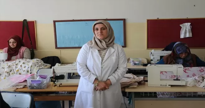 Mikrokredi desteğiyle kendi işini kurdu, şimdi de kadınlara meslek öğretiyor