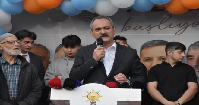 Milli Eğitim Bakanı Özer, Fatsa SKM açılışında konuştu: