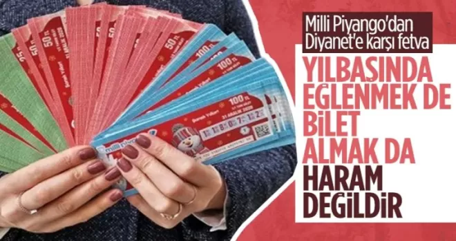 Milli Piyango Bayileri Başkanı'ndan Diyanet'e piyango tepkisi