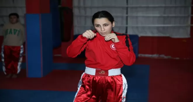 Milli wushucu Berna’nın yeni hedefi dünya şampiyonluğu
