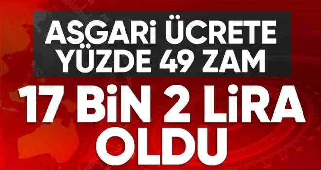 Milyonların beklediği haber! 2024 yılı asgari ücreti belli oldu
