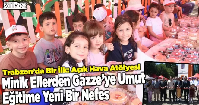 Minik Ellerden Gazze’ye Umut, Eğitime Yeni Bir Nefes