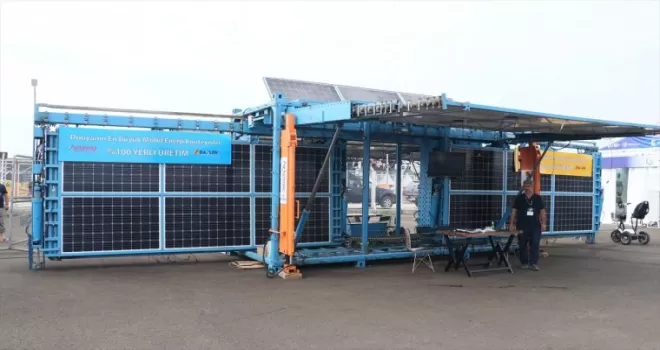 "Mobil güneş enerji jeneratörü" elektrik ihtiyacı olan yere götürülebilecek