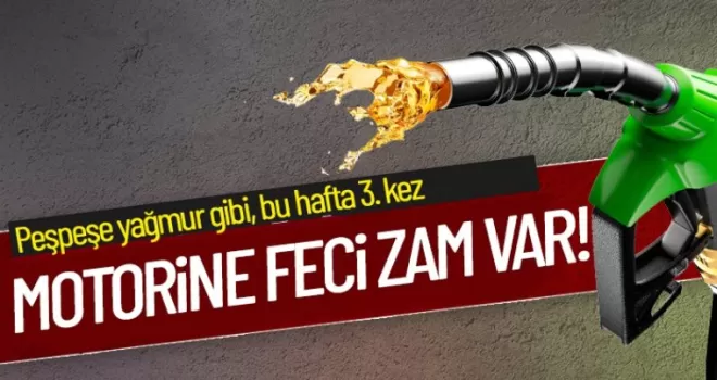 Motorine bu gece yine zam geliyor!