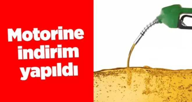 Motorine indirim yapıldı