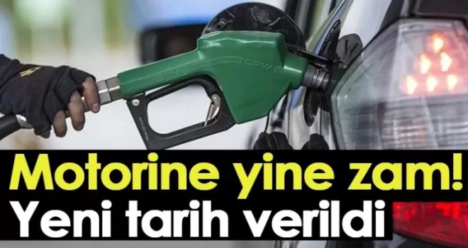 Motorine yine zam! Yeni tarih verildi