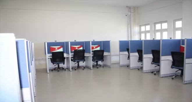 Mudurnu’da e-sınav merkezi açıldı