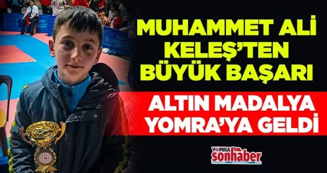 Muhammet Ali Keleş’ten büyük başarı