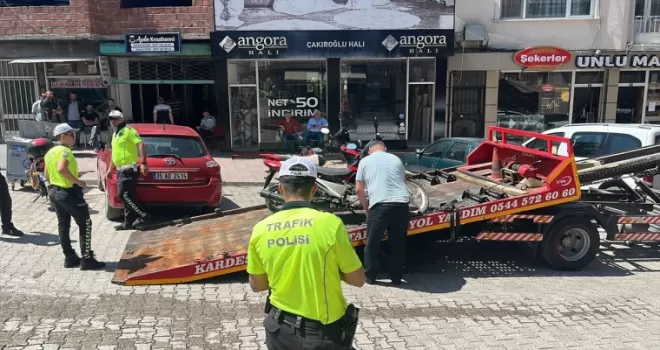 Niksar’da motosiklet uygulaması yapıldı