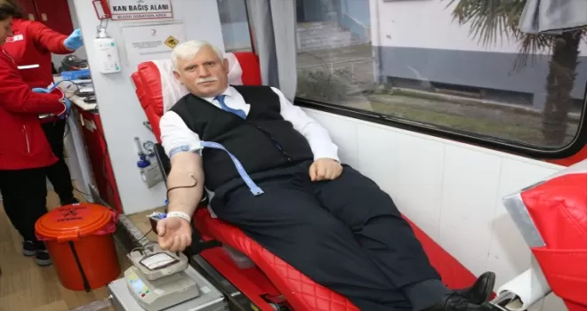 Of’ta kan bağışı kampanyası düzenlendi