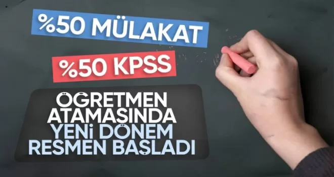 Öğretmen atamalarında yeni mülakat sistemi Resmi Gazete’de