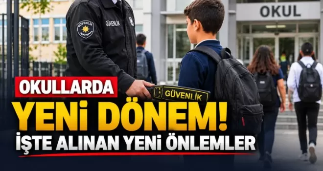 Okullarda yeni dönem! İşte alınan yeni önlemler