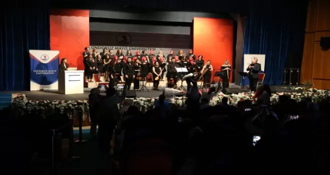 OMÜ’de “Annem İçin Müzik Projesi“ anneler korosu konseriyle sona erdi