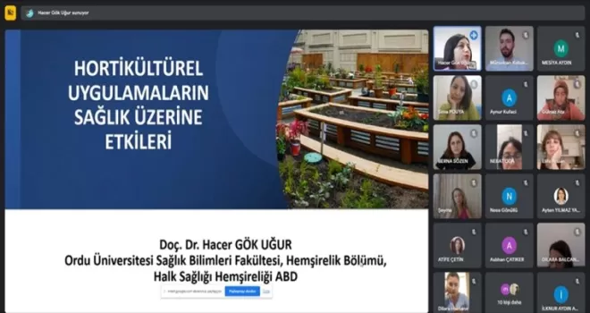 OMÜ’de hortikültürel uygulamalar kursu düzenlendi