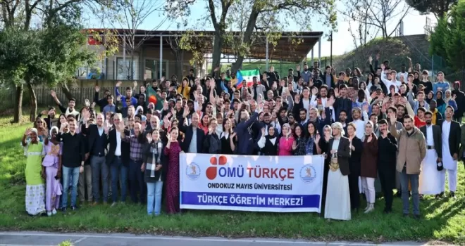 OMÜ TÜRKÇE’de 10 yılda 4 bin yabancı öğrenci Türkçe öğrendi